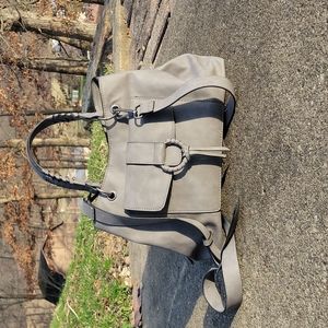 Maurices grey purse.